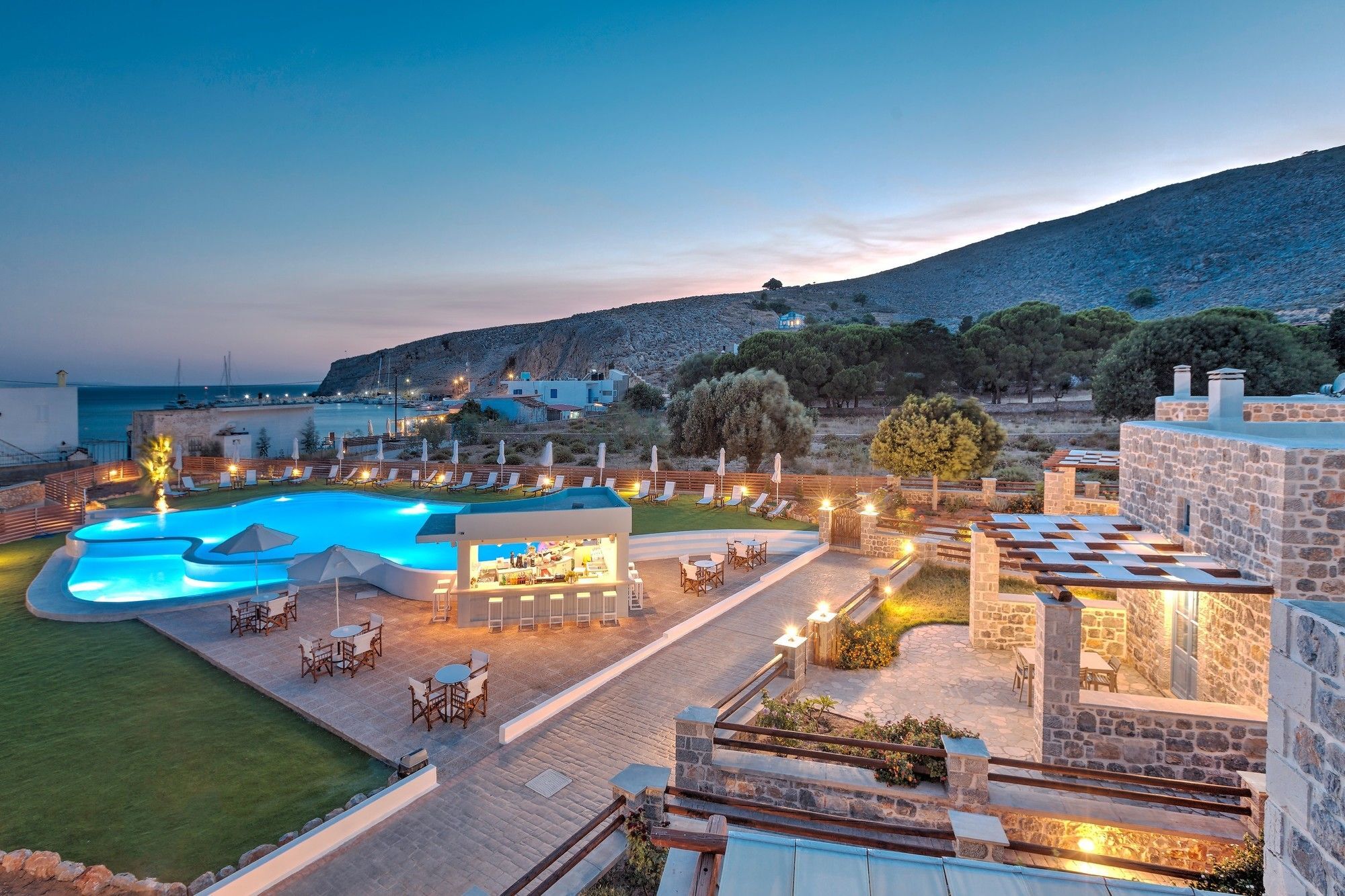 H Hotel Pserimos Villas Pserimos Town Экстерьер фото