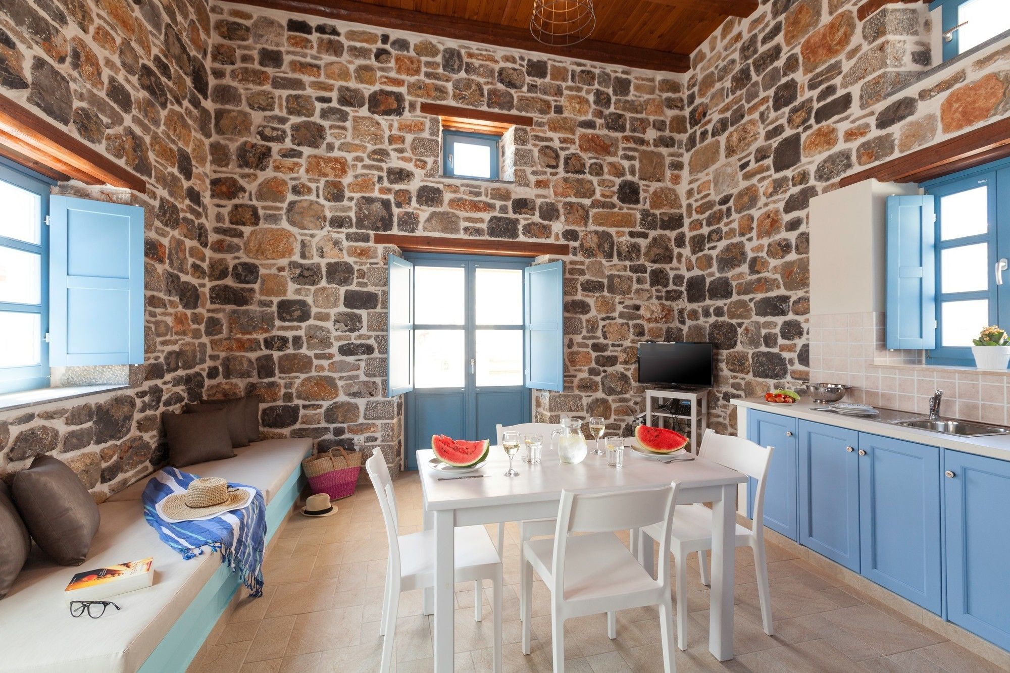 H Hotel Pserimos Villas Pserimos Town Экстерьер фото